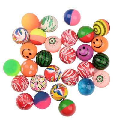 27 32 35 45 mixed rubber high bounce ball toys